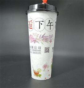 膜內(nèi)貼标杯